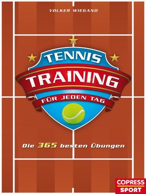 cover image of Tennistraining für jeden Tag